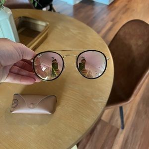 Copper bridge raybans